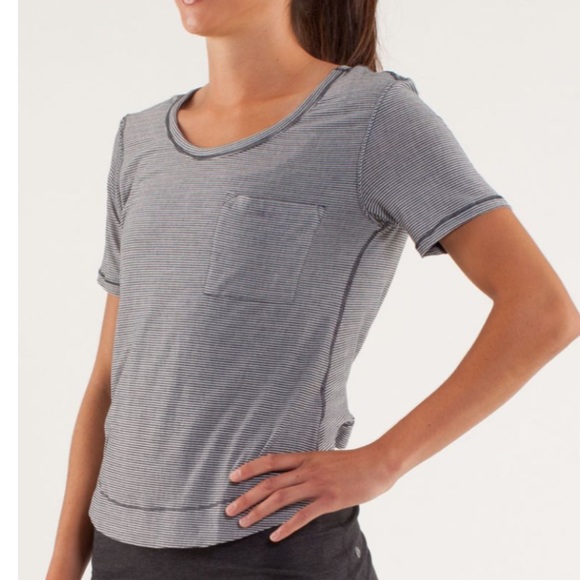 LULULEMON Calm Short Sleeve Tee
Tonka Stripe Burnout Coal SIZE small - Picture 1 of 10